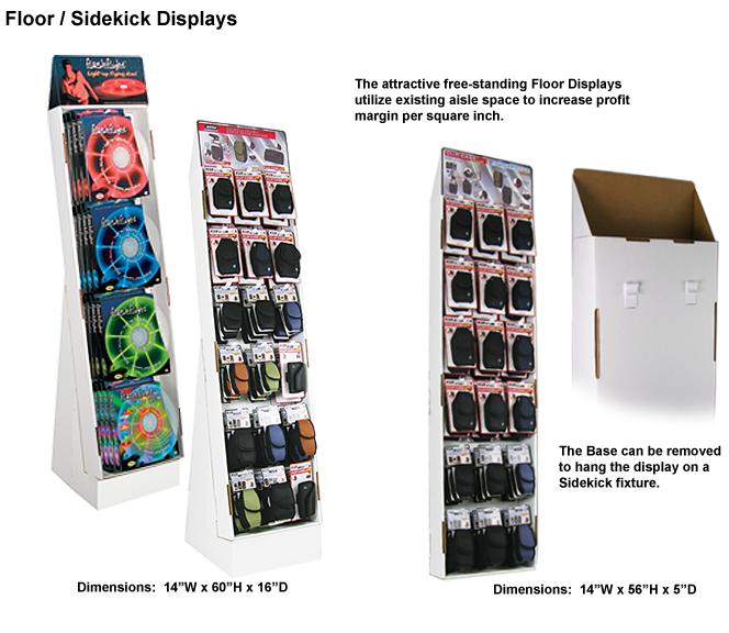 Floor / Sidekick Displays